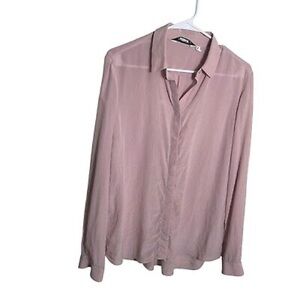 Elegant Pink Women's Blouse